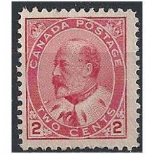 Canada 1903 SG176 2c Rose-Carmine Mounted Mint...