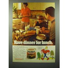 1974 Dinty Moore Beef Stew Ad - Dinner for Lunch