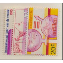 Netherlands Antilles Stamps Scott #375 To 377, Mint Hinged