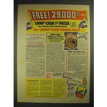 1940 Old Dutch Cleanser Ad - Cash & Prizes