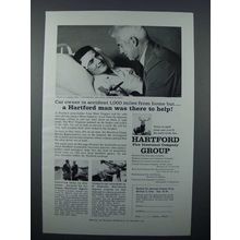 1957 Hartford Insurance Ad - There to Help