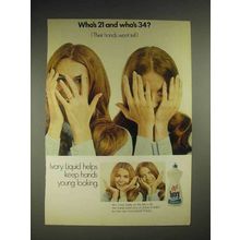 1970 Ivory Liquid Dishwashing Soap Ad - Who's 34?