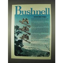 1974 Bushnell Optics Ad - Matched Pairs