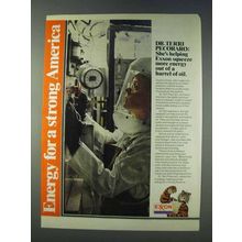 1978 Exxon Oil Ad - Dr. Terri Pecoraro