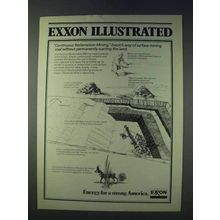 1978 Exxon Oil Ad - Continuous Reclamation Mining