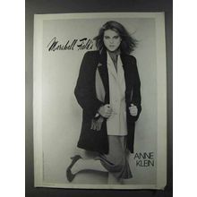 1980 Marshall Field's Anne Klein Fashion Ad