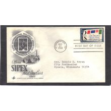FDC Art Craft 1310 5c SIPEX (Cachet-Typed/A) CV39293