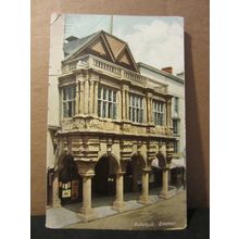 GUILDHALL, EXETER, DEVON used antique postcard by F. Frith 1905 pm /