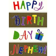 Happy Birthday Nephew - 00903