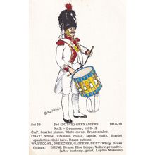 3rd Dutch Grenadier 1810 - 1812 Uniform Napoleonic War Soldier PB Postcard
