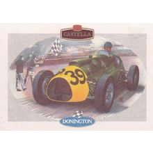 Cooper Bristol Racing Car F1 Motor Race Rare Beer Mat Card