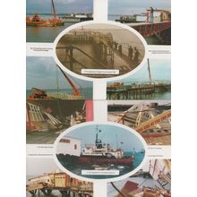 Southend On Sea Essex Pier Destruction Disaster 2x Postcard s