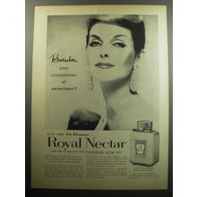 1957 Du Barry Royal Nectar Ad - Remember your complexion at seventeen?