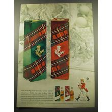 1960 Johnnie Walker Scotch Ad - How to keep your season's best a secret
