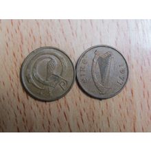 Ireland 1971 1/2p Coin