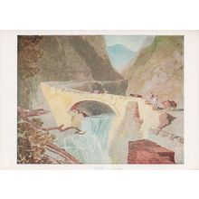 John Cotman Mountain Pass In The Tyrol Painting Postcard