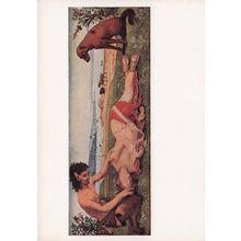 Piero Di Cosimo A Mythological Subject Painting Postcard