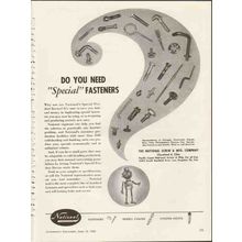 national screw mfg company 1953 need special fasteners vintage ad