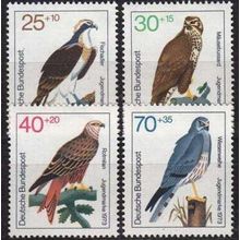 GERMANY BUND [1973] MiNr 0754-57 ( **/mnh ) Vögel