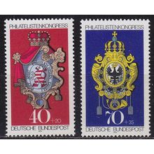 GERMANY BUND [1973] MiNr 0764-65 ( **/mnh ) Wappen