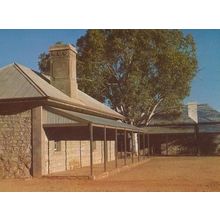 Australian Old Telegraph Station Alice Springs Postcard