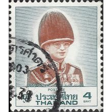 THAILAND, King Bhumibol Adulyadej, blue 1989, 4B