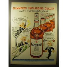 1950 Glenmore Bourbon Ad - Glenmore's unchanging quality makes it