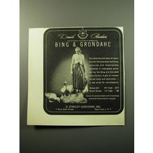 1950 Bing & Grondahl Goose Girl and Small Goose Advertisement