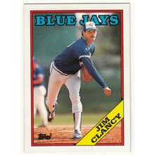 1988 Topps baseball card 54 Jim Clancy