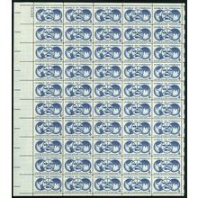 Wheels of Freedom Sheet of Fifty Four Cent Postage Stamps Scott 1162