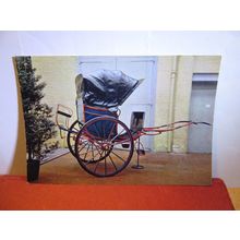 LADY'S LONDON PHAETON, GIG, HORSE CARRIAGE unused postcard dated 1968 #