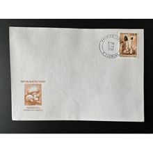 Tchad 1996 Mi. 1266 170 F FDC 1er jour Champignons Mushrooms Pilze Scoutisme