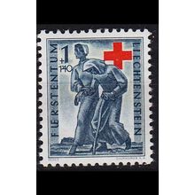 LIECHTENSTEIN [1945] MiNr 0246 ( */mh ) Rotes Kreuz