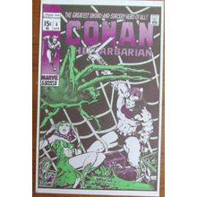 FOOM POSTER ' CONAN THE BARBARIAN ' 1970's