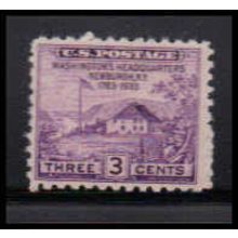 752 3c Washington's Hdqs Fine MNH Z1629