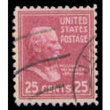 Used 829 25c William McKinley Just Clears M08103