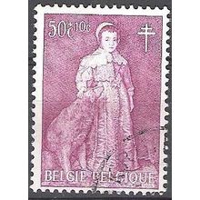 Belgique 1964 Michel 1367 O Cote (2008) 0.25 € Antoon van Dijck Cachet rond