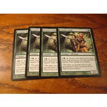 Magic The Gathering, MTG, 4-Cards, 1993-2009, FRONTIER GUIDE, nm