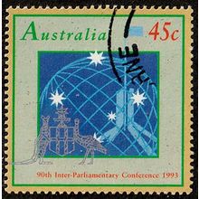 Australia 1993 Parliamentary Conference 45c Used Stamp