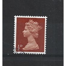GB.SG723 1/2d Orange-Brown.Fine Used.Jul25