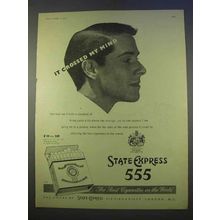 1955 State Express 555 Cigarettes Ad - Crossed My Mind