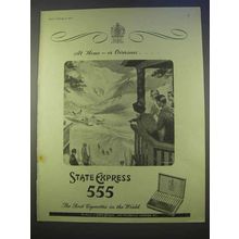 1955 State Express 555 Cigarettes Ad - Home