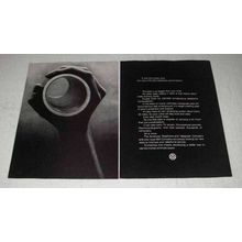 1971 Bell Telephone Ad - Two-Inch Empty Pipe