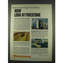 1974 Firestone Tires Ad - The Trucking Industry