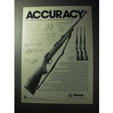 1977 Savage Model 111 Chieftain Rifle Ad - Accuracy
