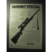 1977 Savage Model 112-V Rifle Ad - Varmint Special