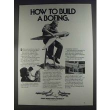 1980 Boeing 727 Jetliner Ad - How to Build a Boeing