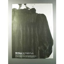 1981 Bill Blass for Mohl Furs Ad - Lunaraine Mink Coat
