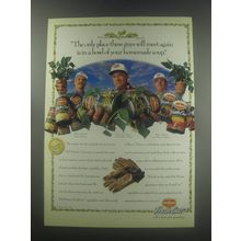 1997 Del Monte Fresh Cut Vegetables Ad - The only place these guys will meet