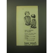 1948 Jane Engel Hadley Cashmeres Advertisement - Hadley Cashmeres for Children